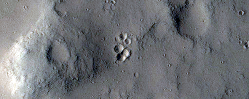 Lobate Feature in Post-Glacial Region