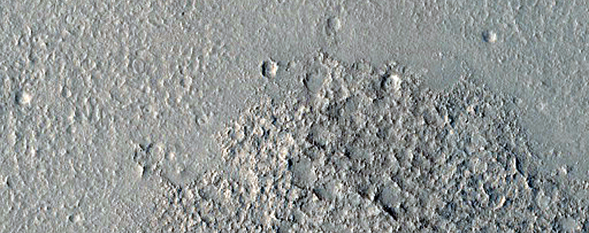 Candidate Recent Impact Site