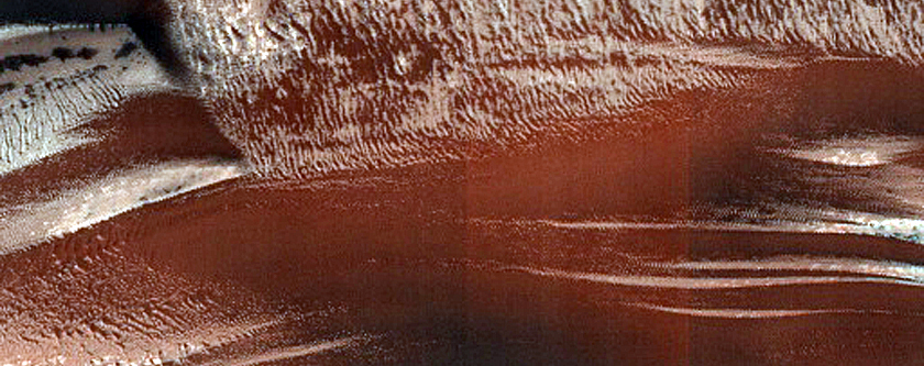 Monitoring Defrost in Linear Dune Gullies in Galle Crater