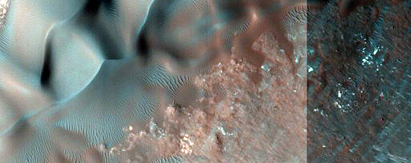 Dune Monitoring in Crater
