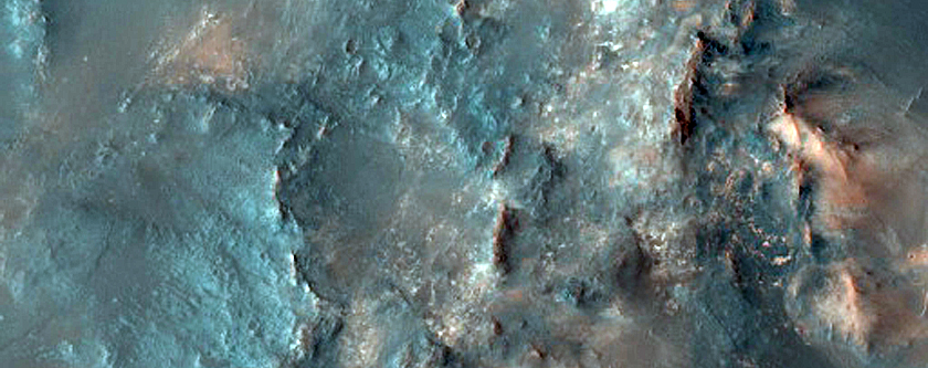 Northeast Syrtis Major Planum Ancient Terrain Exposing Diverse Lithologies