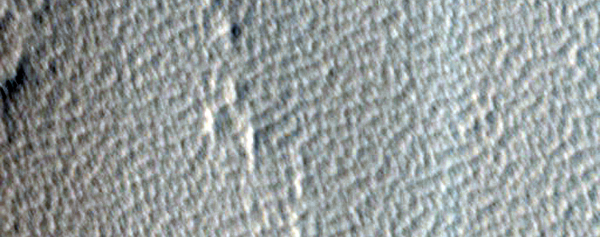 Candidate Recent Impact Site