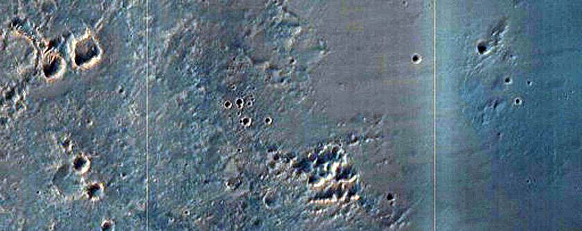 Shelf Above Hematite-Rich Region in Meridiani Planum