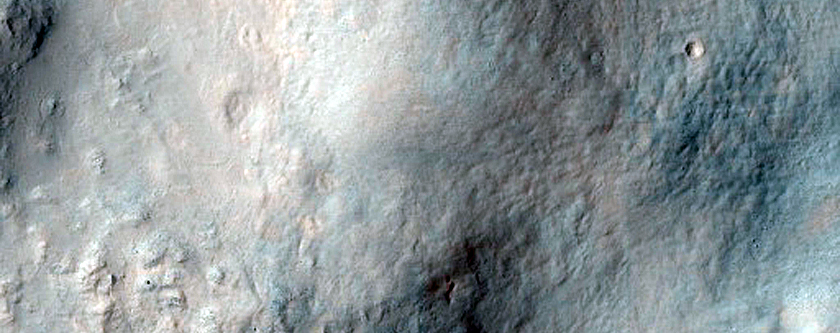 Crater with Steep Slopes