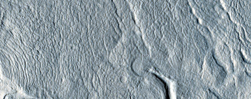 Terrain East of Cerulli Crater