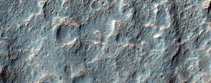 Crater in Terra Cimmeria