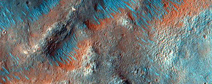 Terrain West of Lopez Crater