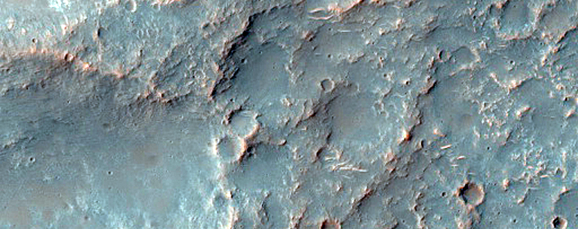 Terrain South of Graff Crater