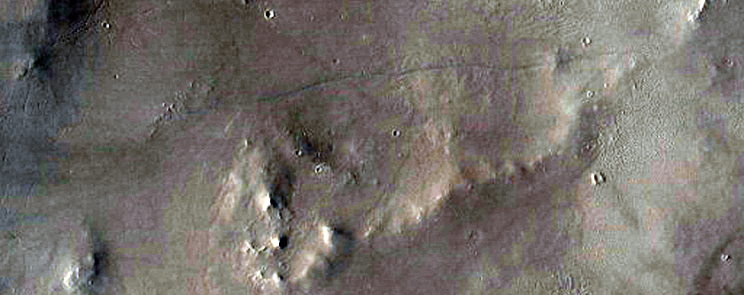 Candidate Recent Impact Site