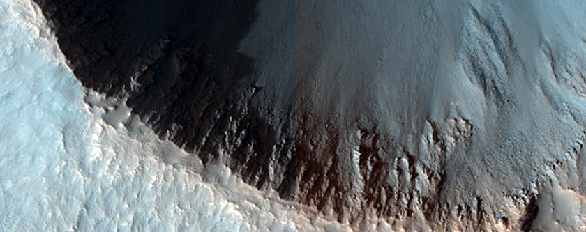 Rayed Crater in Chryse Planitia