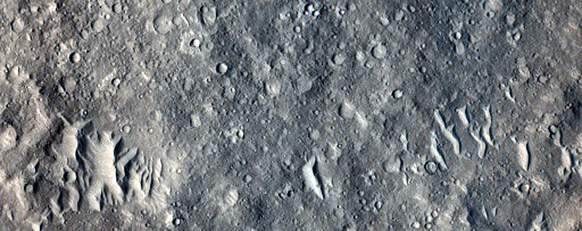 Crater with Dark Band 