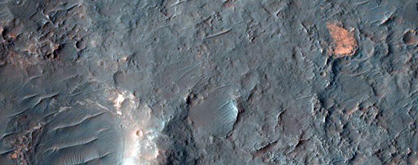 Colorful Rocks near Chaotic Terrains