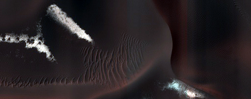 Monitor Dune Gullies in Matara Crater