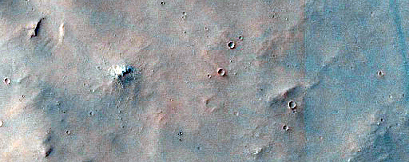 Inverted Channel in Noachis Terra