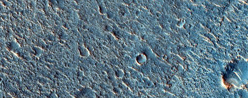 Layers along Tiu Valles