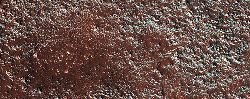 Layers in Depression in Argyre Planitia