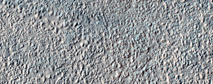 Inverted Channel in Noachis Terra