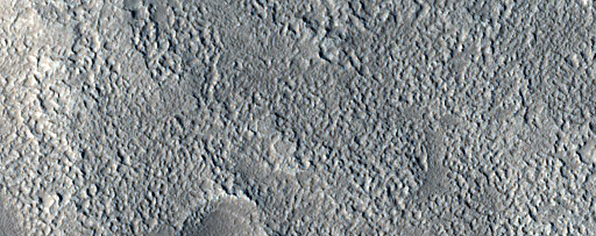 Terrain Northwest of Quenisset Crater