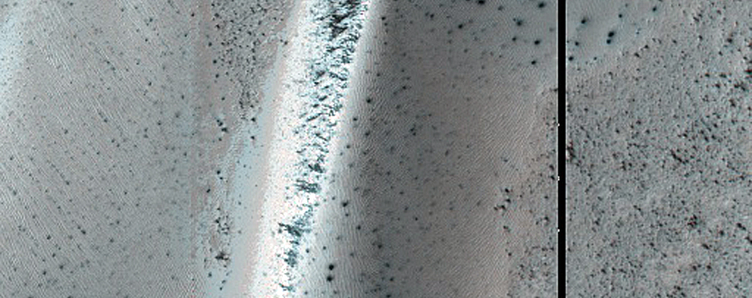 Defrosting Dune Transition and Elongated Barchans