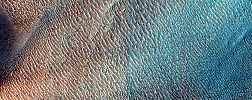 Monitoring Linear Dune Gullies in Crater in South Aonia Terra