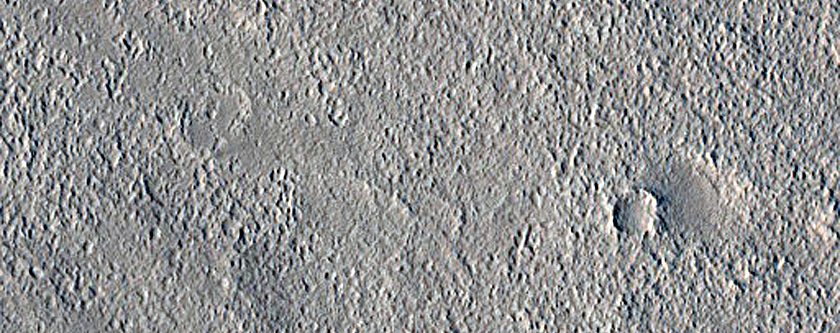Terrain West of Quenisset Crater