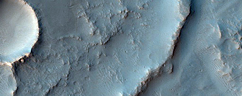Ridges in Noachis Terra