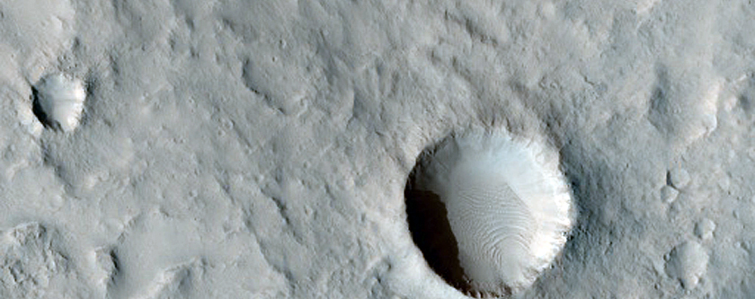 Fluvial Valley in Arabia Terra