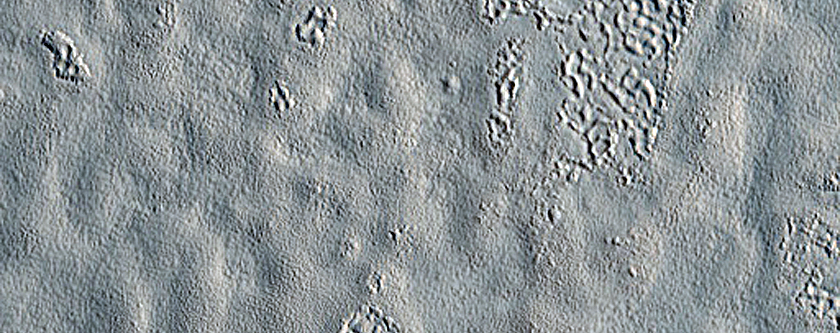 Fan-Shaped Deposit in Arcadia Planitia