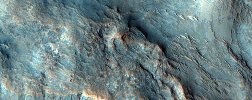 Detection of Clays in Libya Montes 