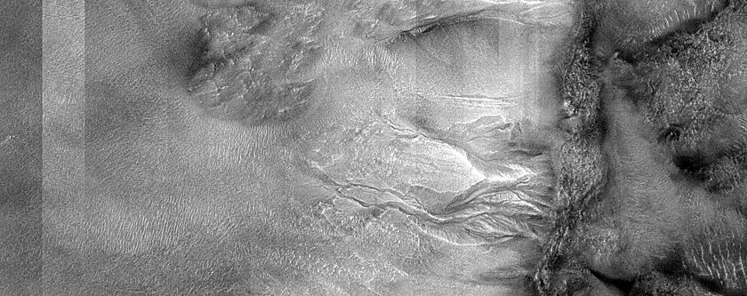 Monitor Slopes in Hellas Planitia