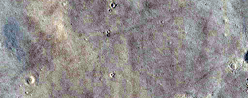 Candidate Recent Impact Site