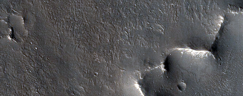Cones in Utopia Planitia