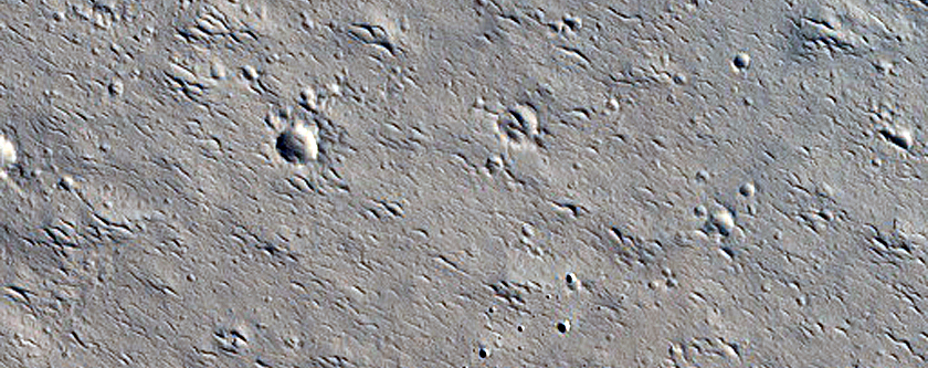 Candidate Recent Impact Site