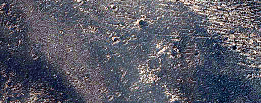Troughs in Granicus Valles