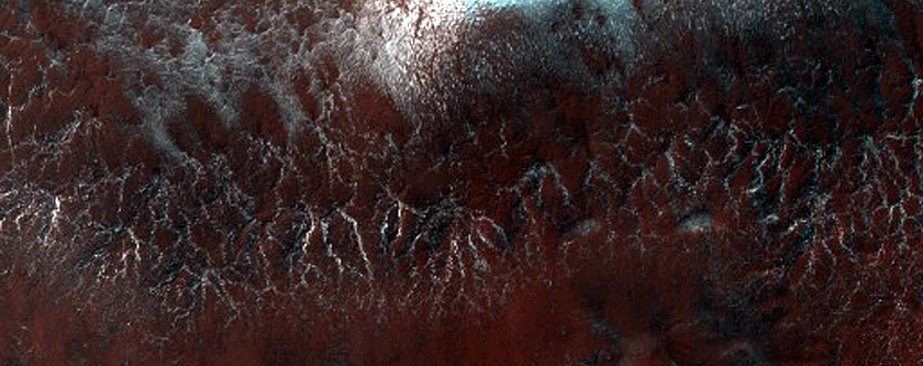 Shallow South Pole Crater