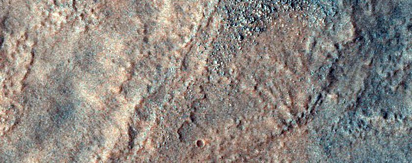 Layered Feature in Hellas Planitia