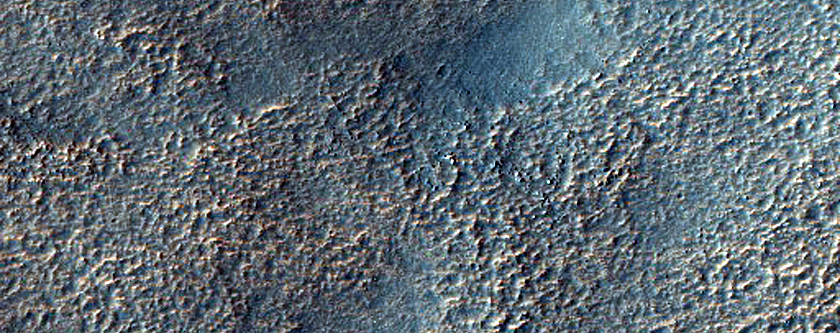 Channels in Hellespontus Montes