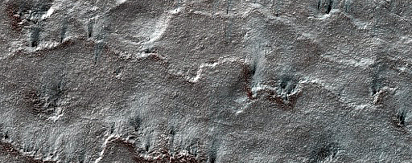 Exposure of South Polar Layered Deposits
