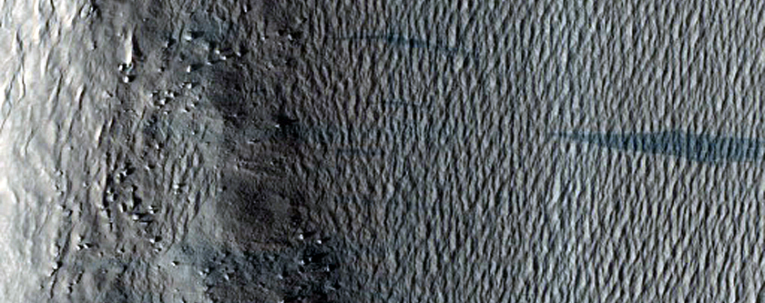 Terrain Northwest of Mangala Valles