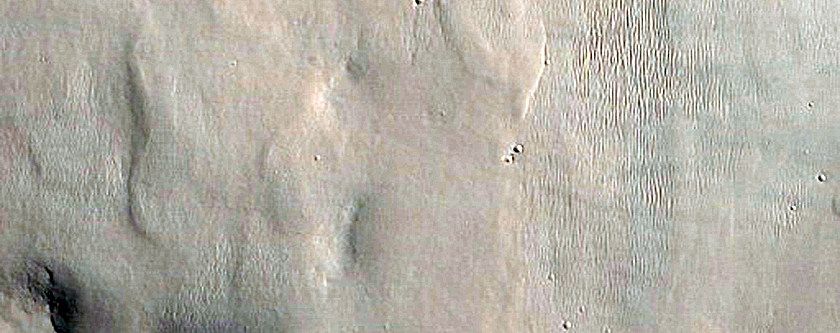 Candidate Recent Impact Site