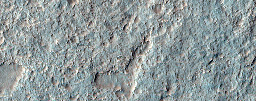 Terrain Sample Southwest of Greeley Crater