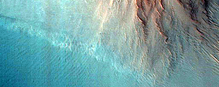 Impact Crater with Central Peak