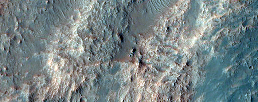 Landslide and Bedrock