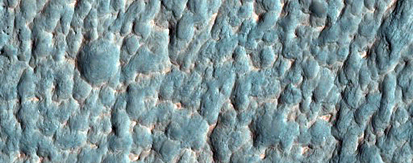 Alluvial Fan in Coprates Catena Trough