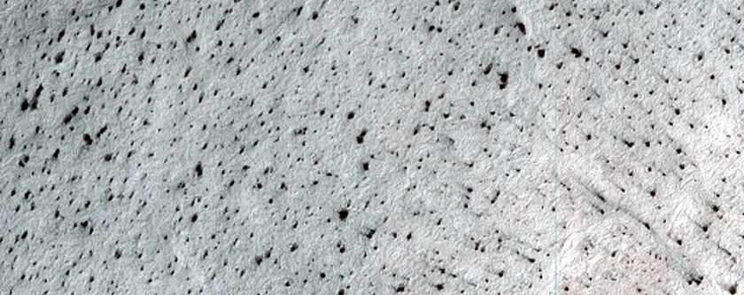 Dune Field in Southern Highlands