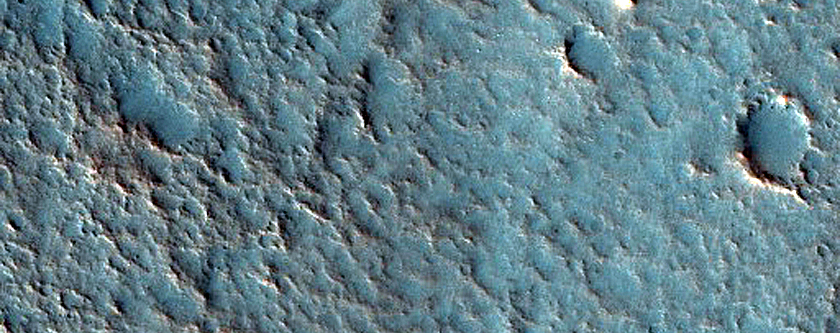 Cones on Ridge in Acidalia Planitia
