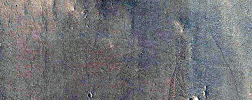 Candidate Recent Impact Site