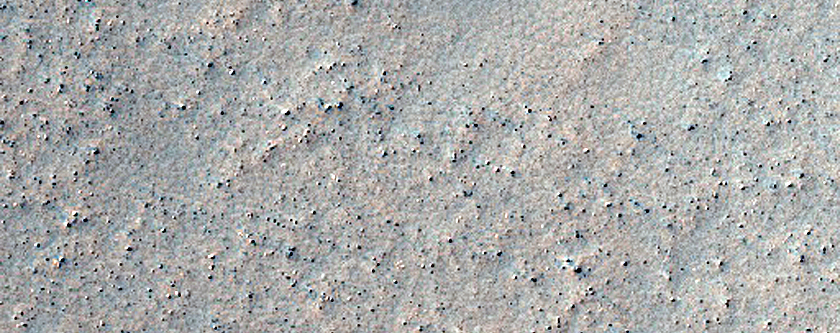 Three Craters in South Polar Region