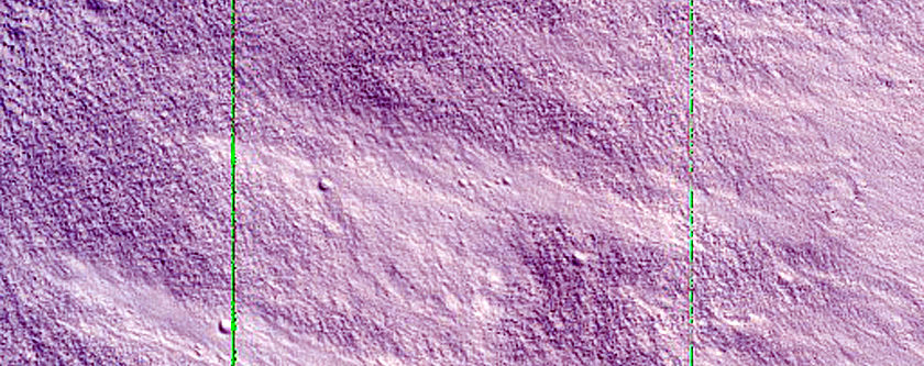 Kasei Valles Scarp with Possible Clays