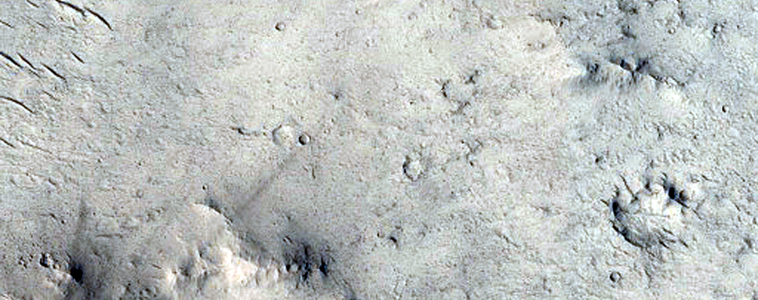 Candidate Recent Impact Site